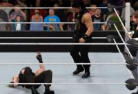 WWE 佰威罗曼VS圣盾罗门伦斯、安布罗斯